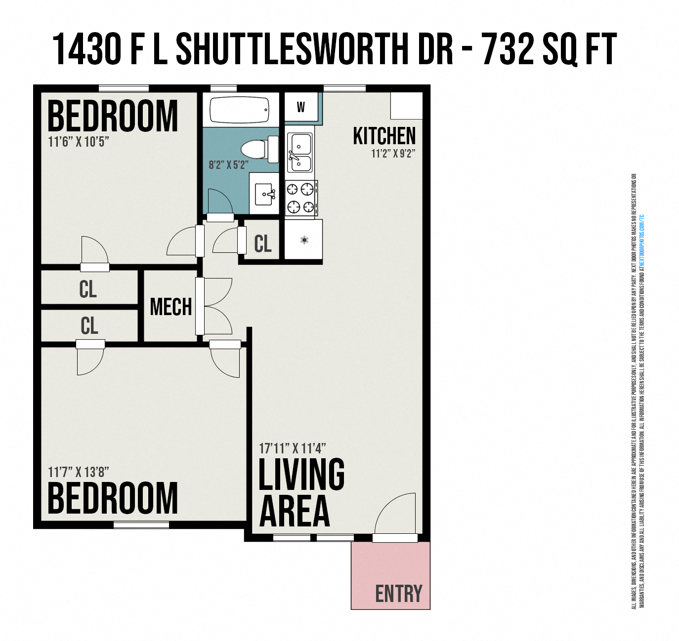 1428 FL Shuttlesworth Drive 2 Beds Apartment for Rent - Photo Gallery 15